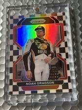 2022 NASCAR Noah Gragson Panini Checkered Flag Silver Prizm #/50 EACC 230610
