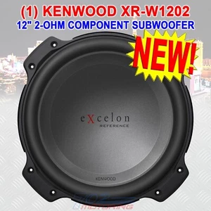 SUBWOOFER COMPONENTE KENWOOD EXCELON XR-W1202 12" 2 OHMIOS 2000 VATIOS SUB 12 PULGADAS - Imagen 1 de 2