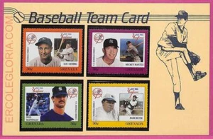 ag1617 - GRENADA - Postal History - FDC COVER + Stamps on card - 1988 BASEBALL - Picture 1 of 1