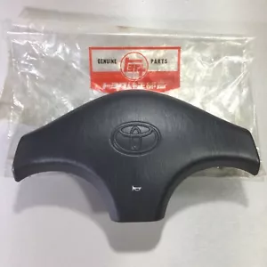 Steering Wheel Horn Button Pad For Toyota Starlet EP82 1992 - 1996 Genuine Part - Bild 1 von 8