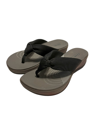 Infradito CLARKS Cloud Steppers taglia 7 cinturino nero