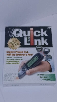 1999 WizCom QuickLink Pen Handheld Scanner Super Pen Tested 👍🔵 - Image 1 of 4