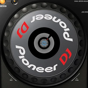 PIONEER DJ XDJ1000 XDJ 1000 JOG / SLIPMAT GRAPHICS / STICKERS - DJM DDJ CDJ - Picture 1 of 5
