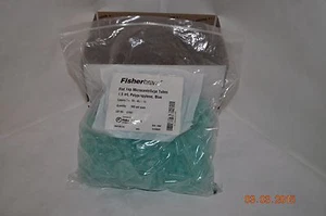 Fisherbrand Flat-top Microcentrifuge Tubes 1.5ml Polypropylene Blue 05-408-13 - Picture 1 of 2