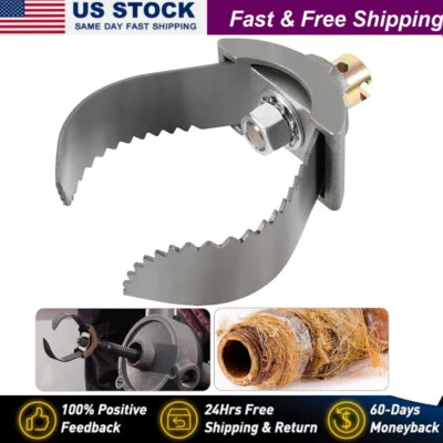 for Sewer Auger Drain Cleaner 3" Ridgid Style 52822 Double Cutter Sewer Cleaning - Image 1 of 4