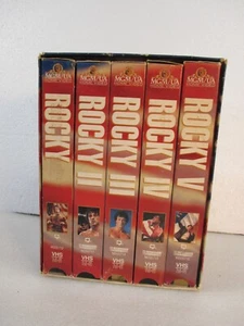 Rocky 20th Commemorative Anniversary Gift Set VHS Sylvester Stallone Classics - Picture 1 of 5