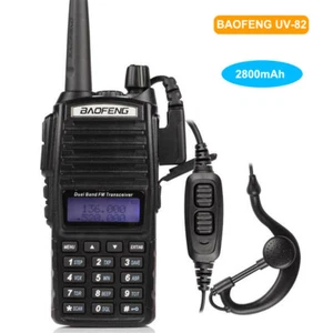  Radio bidireccional HAM de doble banda de 5 W portátil UV-82 Walkie Talkie para hablar - Imagen 1 de 12