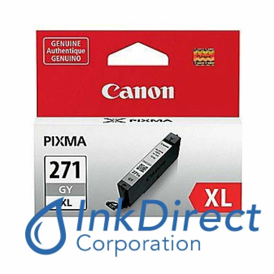 Подлинный Canon 0340C001AA CLI-271GY XL струйный картридж серый - Изображение 1 из 1