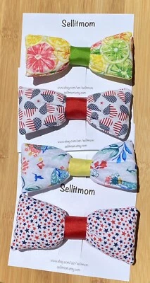 Moño de pelo suave y esponjoso - pinza de pelo para niños, adultos, bebés - hecho a mano Foto 1 de 4