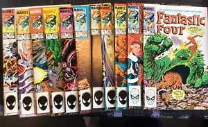 LOTTO 11 FUMETTI FANTASTICI QUATTRO CHIAVI #264-274 MARVEL 1984! - Foto 1 di 14