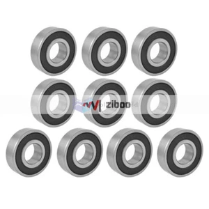 10Pcs 6203RS Shielded Deep Groove Radial Ball Bearings 17mmx40mmx12mm - Picture 1 of 2