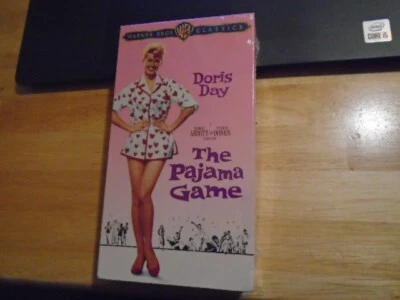 SEALED RARE OOP The Pajama Game VHS film musical DORIS DAY John Raitt 1957 WB ! - Image 1 of 2