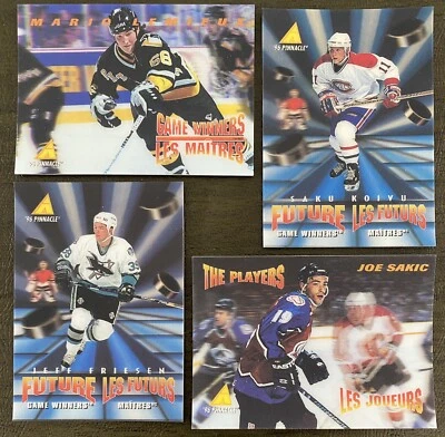( U SELECT CARDS ) 1995-96 Pinnacle McDonald's 3D Plastic Singles**🔽 - Image 1 of 3