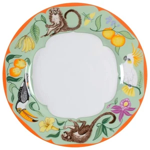 Lynn Chase Monkey Business Dinner Plate 952059 - Picture 1 of 1