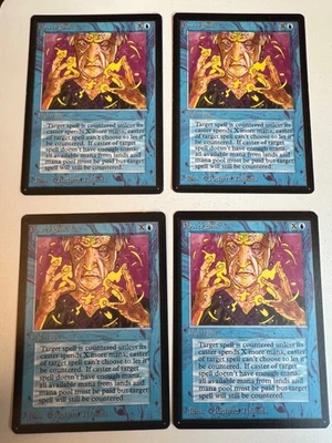 Magic the Gathering MTG Power Sink Beta NM- Playset (4) (Beta Bob) - Image 1 of 4