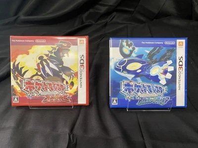 Pokemon Zafiro Alfa y Rubí Omega - Sellado de Fábrica NUEVO - Versión Japón  Foto 1 de 4