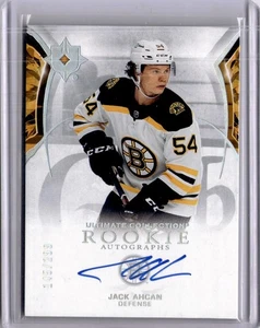 Jack Ahcan Ultimate Collections Autograph /299 2021-22 Ultimate #156 RC - Bild 1 von 2