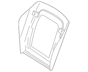 Genuine BMW Seat Back Panel 52-10-7-469-696 - Picture 1 of 2