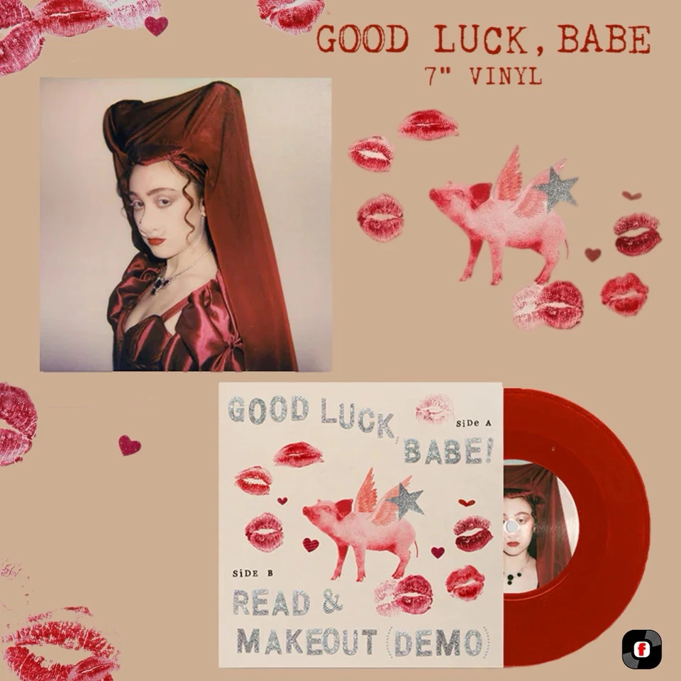 CHAPPELL ROAN GOOD LUCK BABE 7” RED VINYL SINGLE NEW - Image 1 of 1