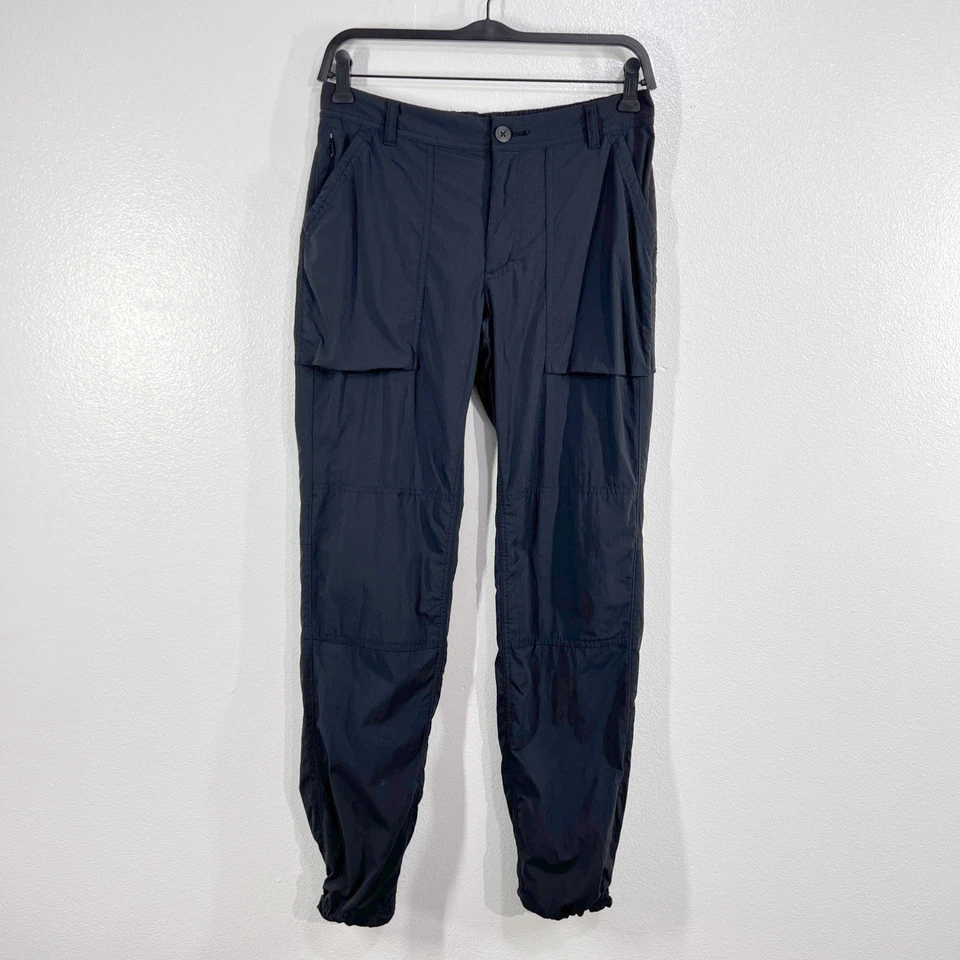 Pantalones de chándal REI Co-op para mujer 4 negros de nailon cargo senderismo aire libre viaje al aire libre Foto 1 de 4