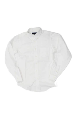 Brooks Brothers Red Fleece Boys Collared Button-Down Shirt White Size 16 - Image 1 of 4