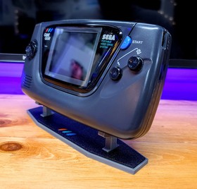 Sega Game Gear Display Stand - 3D Printed