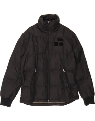 DIESEL Mens Padded Jacket UK 44 2XL Navy Blue Nylon CQ02 - Image 1 of 4