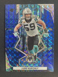 2022 Panini Mosaic Blue Mosaic Prizm 48/99 Luke Kuechly #32 - Picture 1 of 3