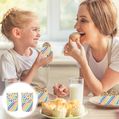  48 Pcs Cupcake-halter Aus Papier Fettdichte Backförmchen Cupcake-Backförmchen - Bild 1 von 4