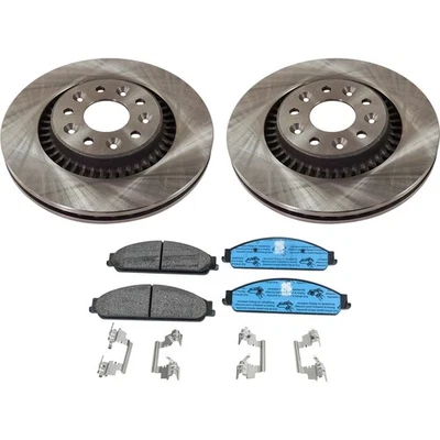 Front Brake Disc and Pad Kit For 2005-2007 Ford Five Hundred Fits Freestyle - Image 1 of 4