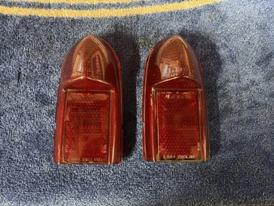 Lentes de luz trasera Lotus Elan S2 S3 Vauxhall Victor rojas Lucas L684 Foto 1 de 4