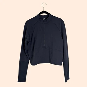 Lululemon Its Rulu Long Sleeve Zip Black - Picture 1 of 5