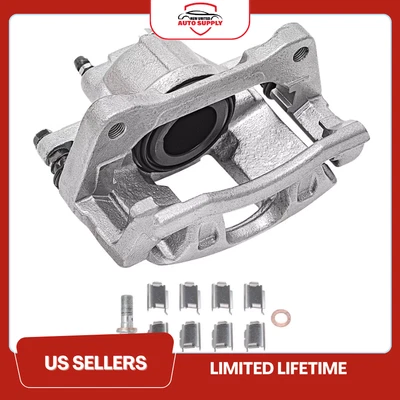 Pinza de freno delantera derecha con soporte para Dodge Nitro Jeep Liberty Wrangler Foto 1 de 2