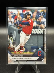 2025 Topps Now MLB All-Star Game #ASG-JR Jose Ramirez - Picture 1 of 2