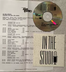 Elton John Goodbye Yellow Brick Road "In The Studio" Radio Show # 130 - 12/17/90 - Picture 1 of 14