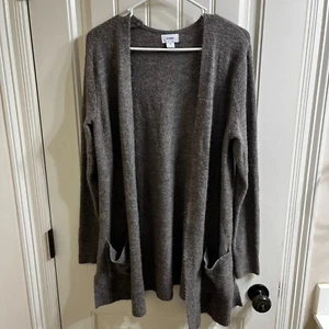 Old Navy Spongy Long Li Mushroom Medium Cardigan Teacher Fall Pockets - Picture 1 of 6