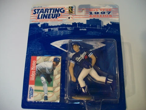 HIDEO NOMO Starting Lineup 10TH Year 1997 Edition Sports Superstar Collectibles Cover