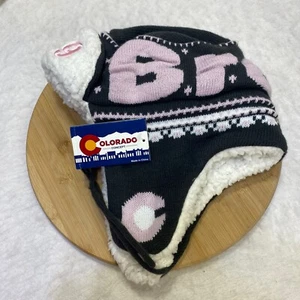 Cappello Breckinridge Trapper Aviatore COLORADO Pelliccia Ecopelliccia Nuovo Taglia Unica Stato Centenario - Foto 1 di 7