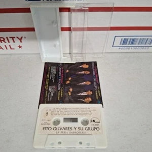 Fito Olivares La Pura Sabrosura Cassette Tape 1987 Tejano Cumbia Tropical - Picture 1 of 5