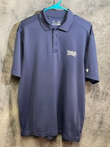 Under Armour Loose SAMUEL ADAMS Casual Kurzarm Poloshirt Navy Blau Gr. XL - Bild 1 von 20
