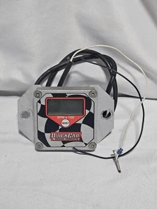 Quickcar QuickTach, One Aluminum Lcd Tachometer Checkered Flag Face - Picture 1 of 2