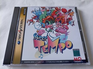 SEGA Saturn Super Tempo Cover and Case Replacement