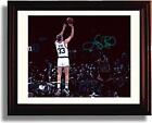 8x10 Oprawiony Larry Bird - Boston Celtics "Larry Legend" Autograf Druk promocyjny