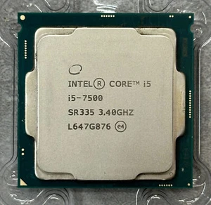 Intel Core i5-7500 SR335 3.40GHz 4-core 6MB 65W LGA-1151 Socket CPU processor - Picture 1 of 1