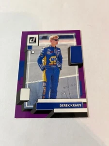 2023 Donruss Racing #90 Derek Kraus Purple Parallel /49 - Picture 1 of 2