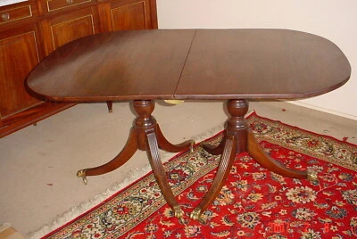 table anglaise style victorien acajou massif - Photo 1/2