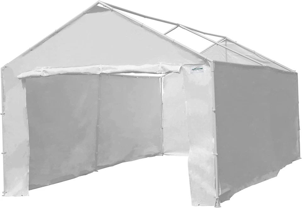 Caravan Canopy 12000211010 Side Wall Kit for Domain Carport - White