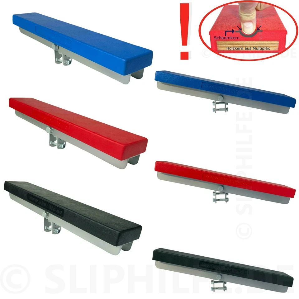 Polyurethan Bootsauflage ➔ 600x120 mm mit Profil/Adapter | Sliphilfe Trailer