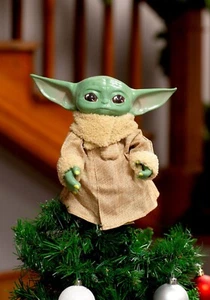 NEW! Kurt Adler Star Wars Christmas Clearance Tree Topper, The Child 7" SAVE! - Picture 1 of 3
