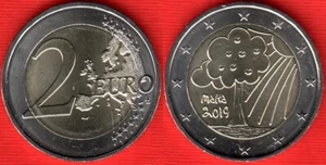Malta 2 euro 2019 "Nature and Environment" BiMetallic UNC - Picture 1 of 1